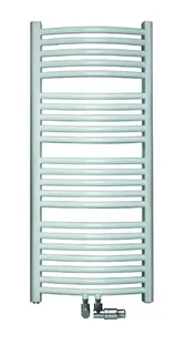 sanibel Badheizkörper S2-R A20 gebogen BH 1172 mm BL 594 mm RAL 9016 weiß