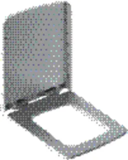 GE Xeno2 WC-Sitz, Befestigung von oben mit Absenkautomatik, Quick Release, weiß