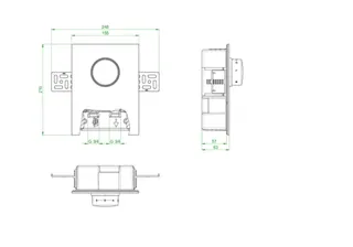 OVENTROP-Unibox T-RTL Thermostat, RTL, Echtglas weiß – Bild 2