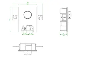 OVENTROP-Unibox TQ-RTL Thermostat, RTL, Q-Tech, Echtglas weiß – Bild 2