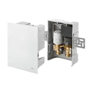 OVENTROP-Unibox TQ-RTL R-Tronic Therm.,RTL,Q-Tech,R-Tronic,Echtglas weiß – Bild 2