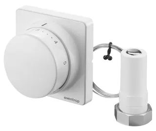 OVENTROP-Thermostat "Uni FHU" 7-28 C, 0 * 1-5, Fernverstellung 5m