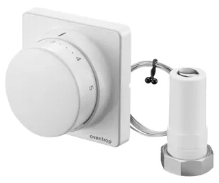 OVENTROP-Thermostat "Uni FHU" 7-28 C, 0 * 1-5, Fernverstellung 10m