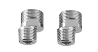 Dornbracht S-Anschluss mit Dichtung ERSATZTEILE 04110400700 G3/4-AG x 1/2-NPT Chrom – Bild 2