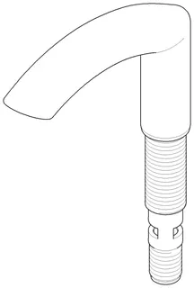 Dornbracht Auslauf für Waschtisch Stand ET 04118703100 34,5 x 157,5 x 131 mm Chrom