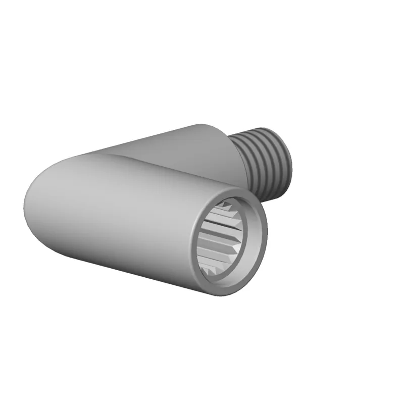 Dornbracht Gr. Winkelstück ET 04182002200 26 x 23 x 12 mm Platin gebürstet