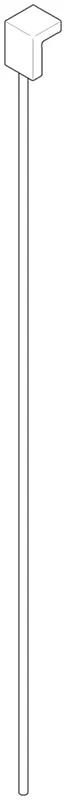 Dornbracht Zugstange ET 04207803080 18 x 83 x 18 mm Platin gebürstet