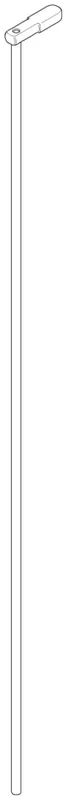 Dornbracht Zugstange für Ablaufgarnitur ET 04209600500 D 15 x 172,5 mm Chrom