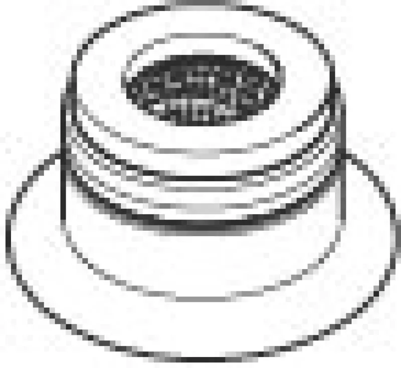 Dornbracht Luftsprudler mit Bund ERSATZTEILE 04230101700 M18x1-AG Platin gebürstet