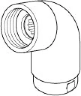 Dornbracht Bogen 20G ERSATZTEILE 04240418900 55 x 40 x 23 mm Weiß matt