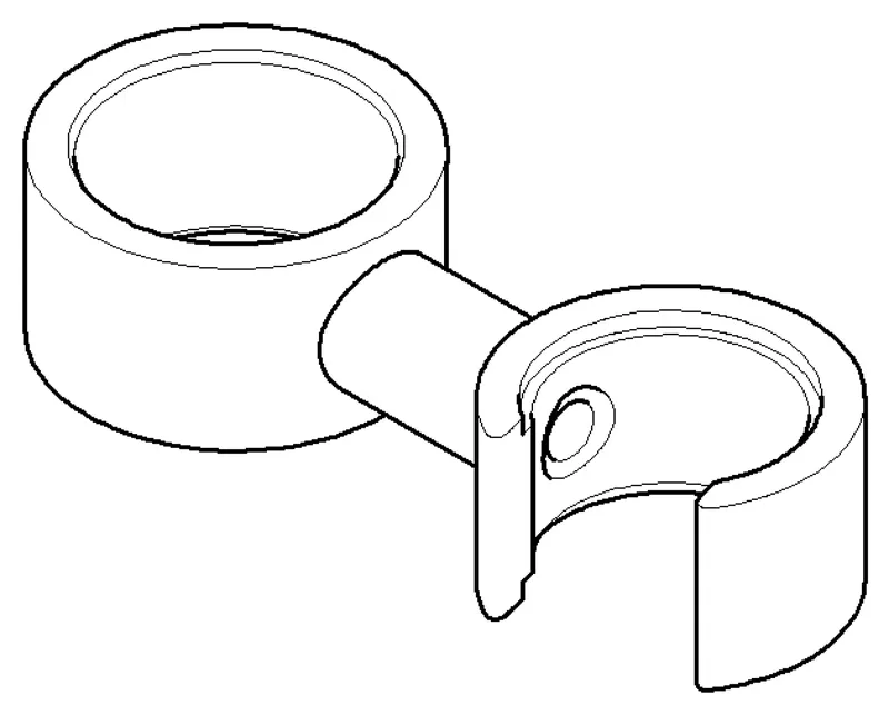 Dornbracht Halter für Brause Stand ERSATZTEILE 04281002901 Chrom