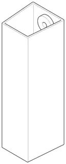 Dornbracht Rohr ERSATZTEILE 04282204300 D 71,5 x 170 mm Champagne (22kt Gold)