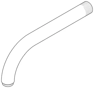 Dornbracht Auslauf ERSATZTEILE 04282208910 160 mm Weiß matt