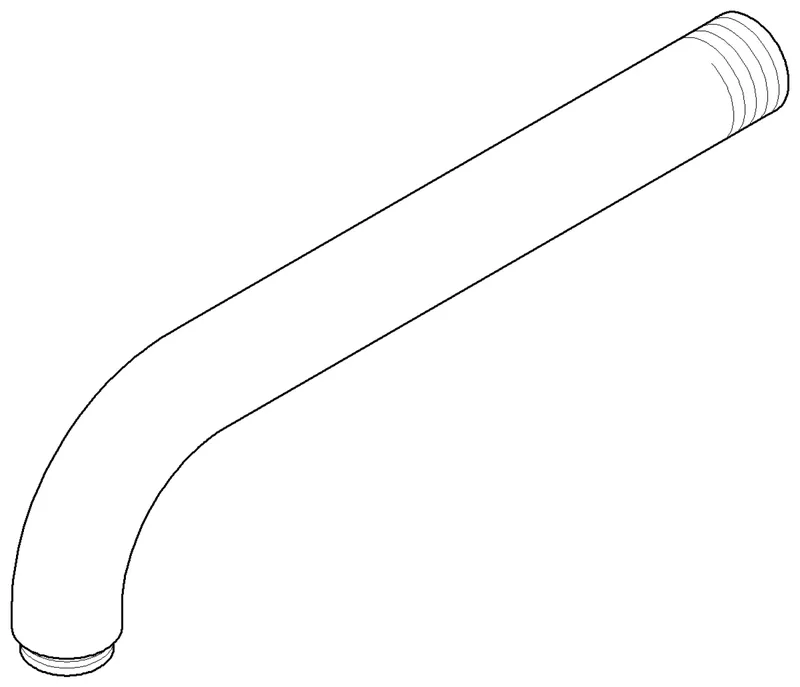 Dornbracht Auslauf ERSATZTEILE 04282211510 170 mm Platin gebürstet