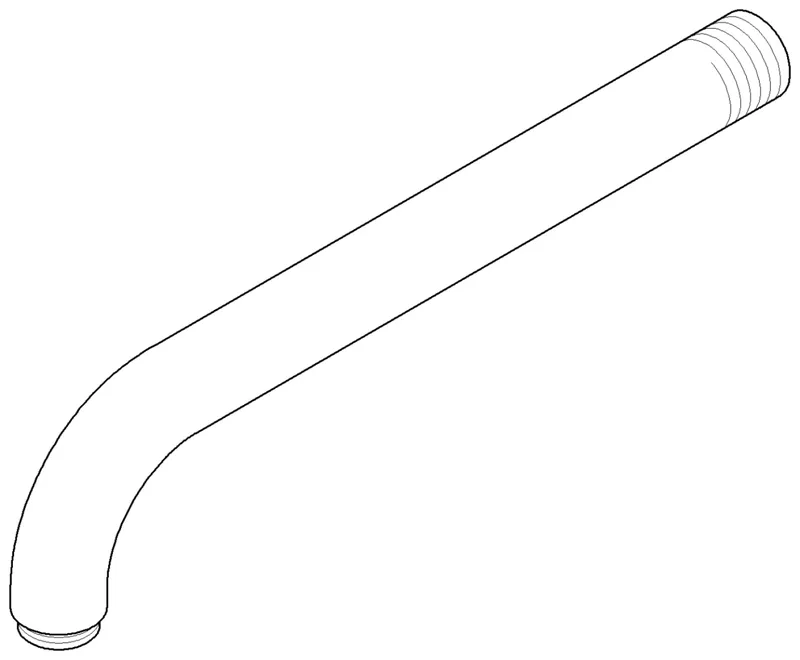 Dornbracht Auslauf ERSATZTEILE 04282211610 200 mm Platin gebürstet