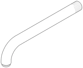 Dornbracht Auslauf ERSATZTEILE 04282211610 200 mm Platin gebürstet