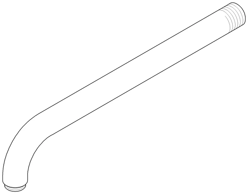 Dornbracht Auslauf ERSATZTEILE 04282211710 250 mm Platin gebürstet