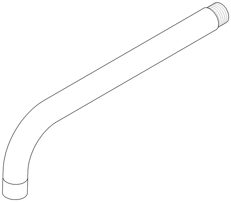 Dornbracht Auslauf ERSATZTEILE 04282213210 D 23 x 250 mm Platin gebürstet