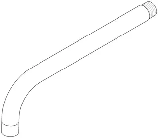 Dornbracht Auslauf ERSATZTEILE 04282213210 D 23 x 250 mm Platin gebürstet
