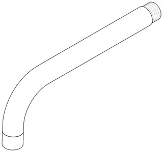 Dornbracht Auslauf ERSATZTEILE 04282219710 D 23 x 200 mm Chrom