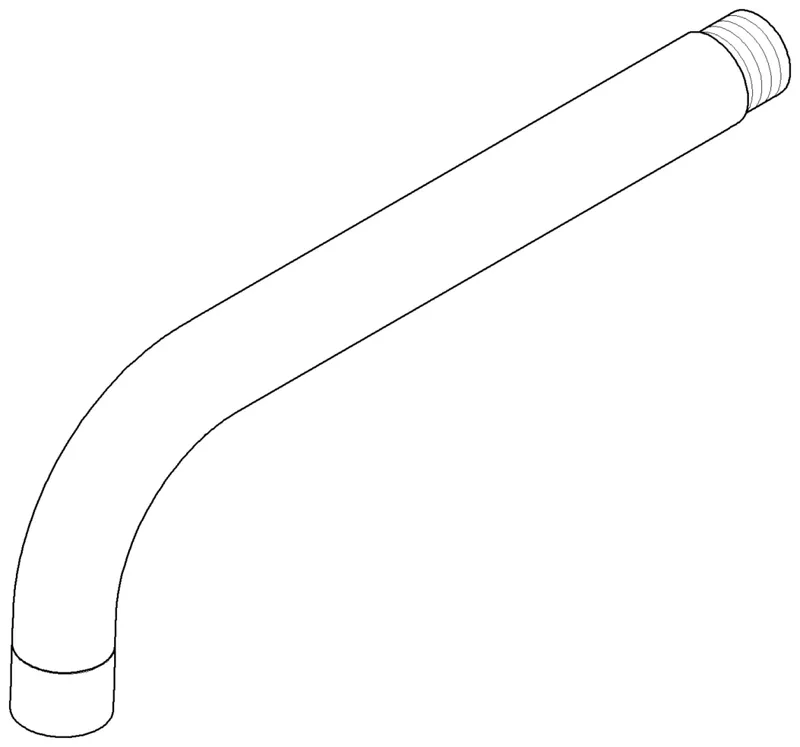 Dornbracht Auslauf ERSATZTEILE 04282219710 D 23 x 200 mm Platin gebürstet