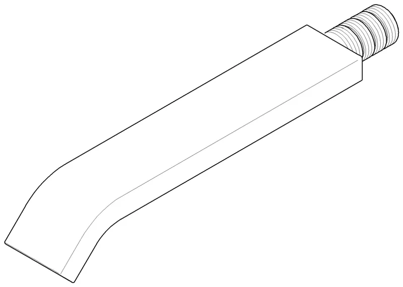 Dornbracht Auslauf ERSATZTEILE 04282224100 38 x 40 x 239 mm Chrom