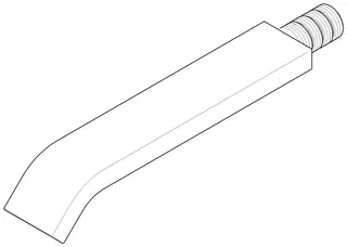 Dornbracht Auslauf ERSATZTEILE 04282224100 38 x 40 x 239 mm Chrom