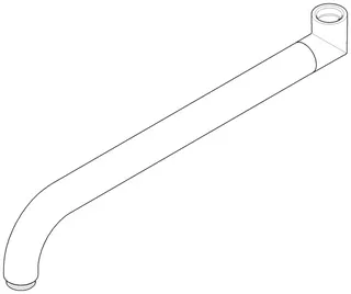 Dornbracht Auslauf ERSATZTEILE 04282507910 250 mm Platin gebürstet