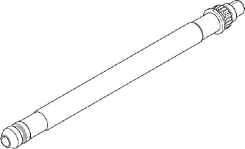 Dornbracht Schlauch für Gießrohr ERSATZTEILE 04300308200 D 14,6 x 163 mm