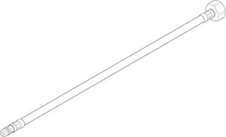 Dornbracht Druckschlauch ERSATZTEILE 04300402900 M10x1 x M15x1 x 420 mm