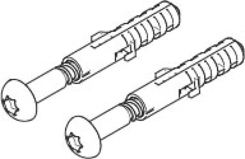 Dornbracht Befestigungssatz Holzschraube ERSATZTEILE 04303102401 6 x 40 mm