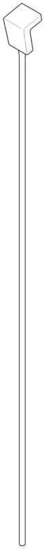Dornbracht Zugstange für Ablaufgarnitur ET 04310905900 23 x 423 x 18 mm Chrom