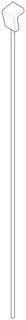 Dornbracht Zugstange für Ablaufgarnitur ET 04310905900 23 x 423 x 18 mm Chrom