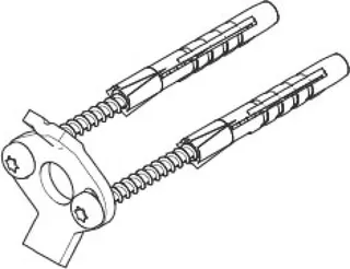 Dornbracht Befestigungssatz ERSATZTEILE 05172071300 39,5 x 33 mm