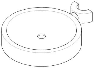 Dornbracht Seifenschale für Rohrmontage ET 05179757200 D 120 x 25 mm Chrom