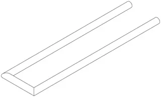 Dornbracht Halter für Handtuchhalter kurz ET 05282262000 327 x 85 x 13 mm Chrom
