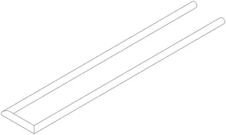 Dornbracht Halter für Handtuchhalter starr ET 05282262700 493 x 85 x 13 mm Chrom