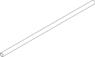 DO Tauchrohr für Lotionspender ERSATZTEILE 081010494 D 8 x 1 x 255 mm