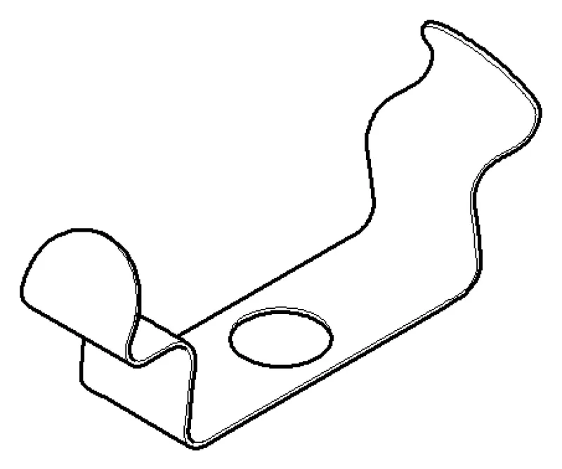 Dornbracht Federbügel ERSATZTEILE 081602500 60 x 26 x 15 mm