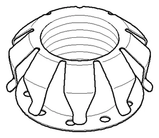 Dornbracht Halter ERSATZTEILE 081602502