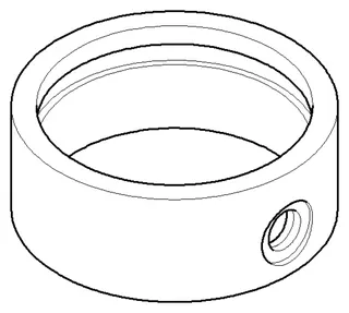 Dornbracht Halter ERSATZTEILE 081720620 D 65 x 25 mm Chrom