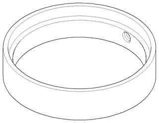 Dornbracht Halter für Toilettenbürstengarnitur ET 081720634 D 110 x 25 mm Chrom