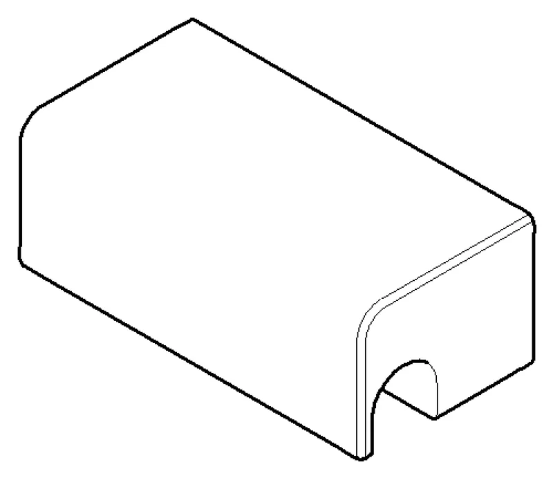 Dornbracht Halter für Handtuchkorb ERSATZTEILE 081730500 29 x 57 x 22 mm Chrom