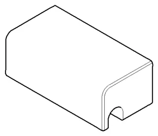 Dornbracht Halter für Seifenkorb ERSATZTEILE 081730501 57 x 28,5 x 22 mm Chrom