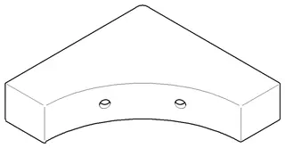 Dornbracht Halter für Seifenschale ERSATZTEILE 081730503 83 x 83 x 20 mm Chrom