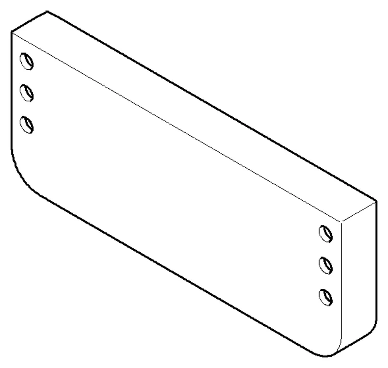 Dornbracht Halter für Handtuchhalter ERSATZTEILE 081771503 90 x 35 x 10 mm Chrom
