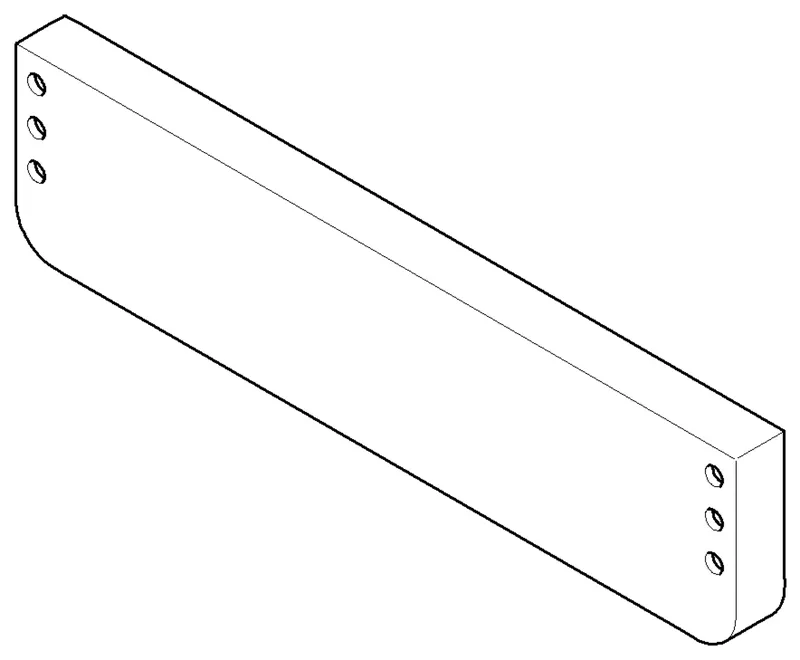 Dornbracht Halter für Reservepapierhalter ET 081771504 143 x 35 x 10 mm Chrom