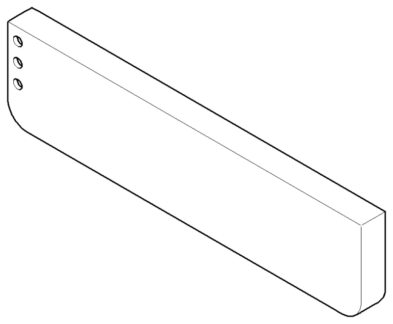 Dornbracht Halter für Papierrollenhalter ET 081771505 143 x 35 x 10 mm Chrom