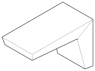 Dornbracht Halter für Badetuchhalter ERSATZTEILE 081773501 45 x 60 x 90 mm Chrom