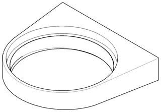 Dornbracht Halter ET 081784506 126 x 26 x 120 mm Chrom